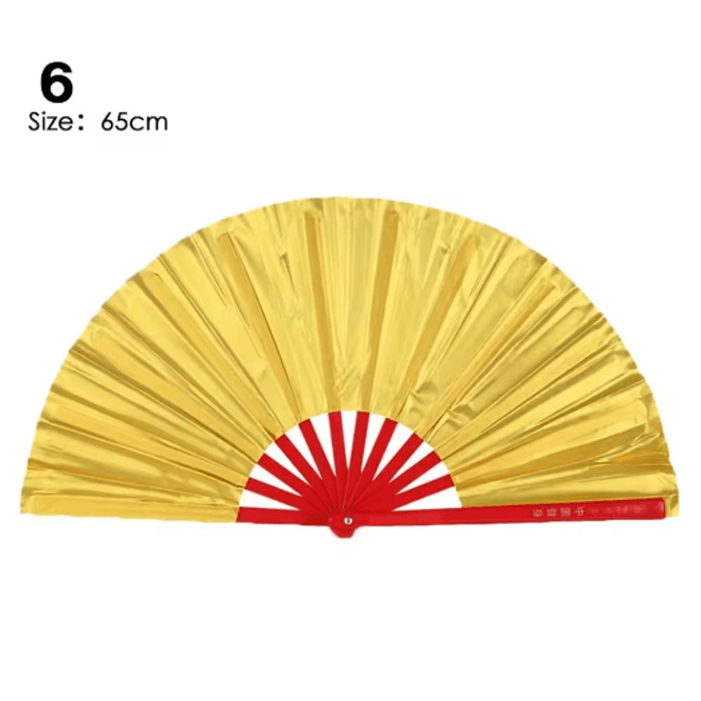 Chinese Tai Chi Folding Fan For Dance Yoga Wedding Decor 4