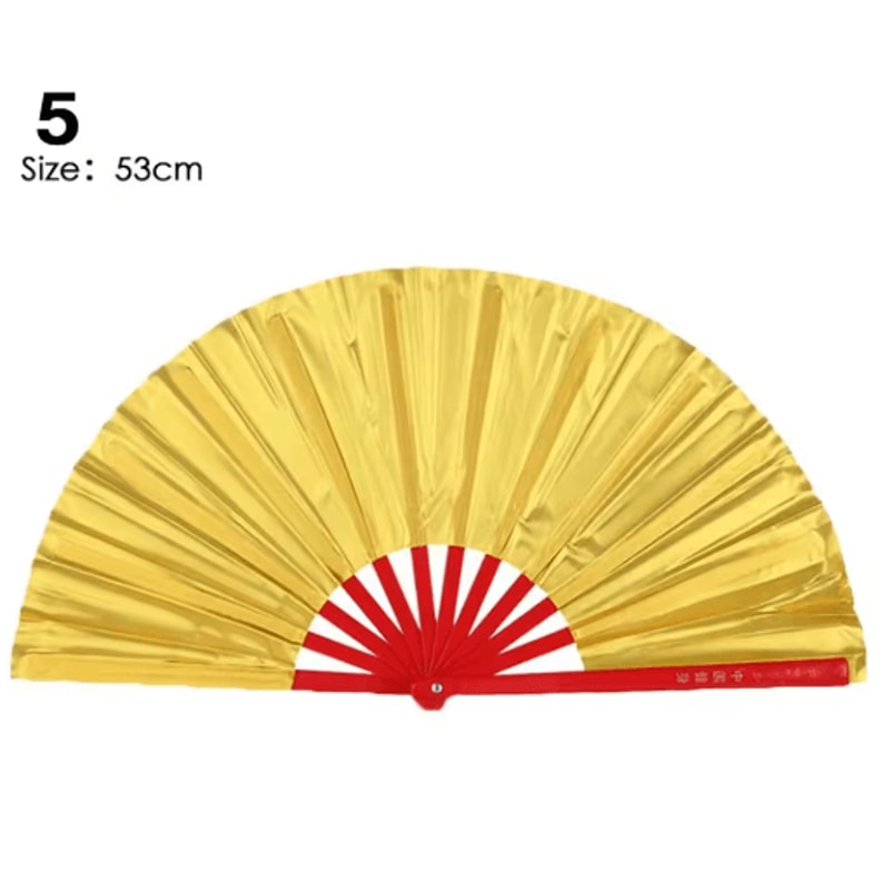 Chinese Tai Chi Folding Fan For Dance Yoga Wedding Decor 5