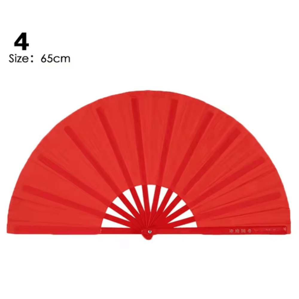 Chinese Tai Chi Folding Fan For Dance Yoga Wedding Decor 6