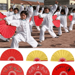 chinese tai chi folding fan for dance, yoga & wedding decor