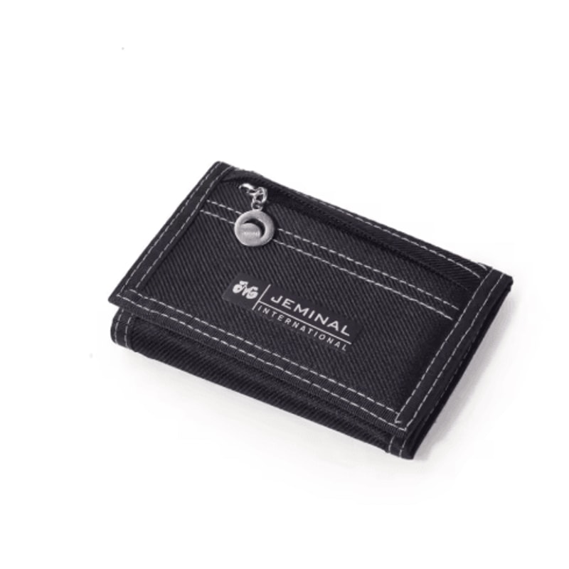 Canvas Trifold Wallet For Cash Cards Everyday Carry 2