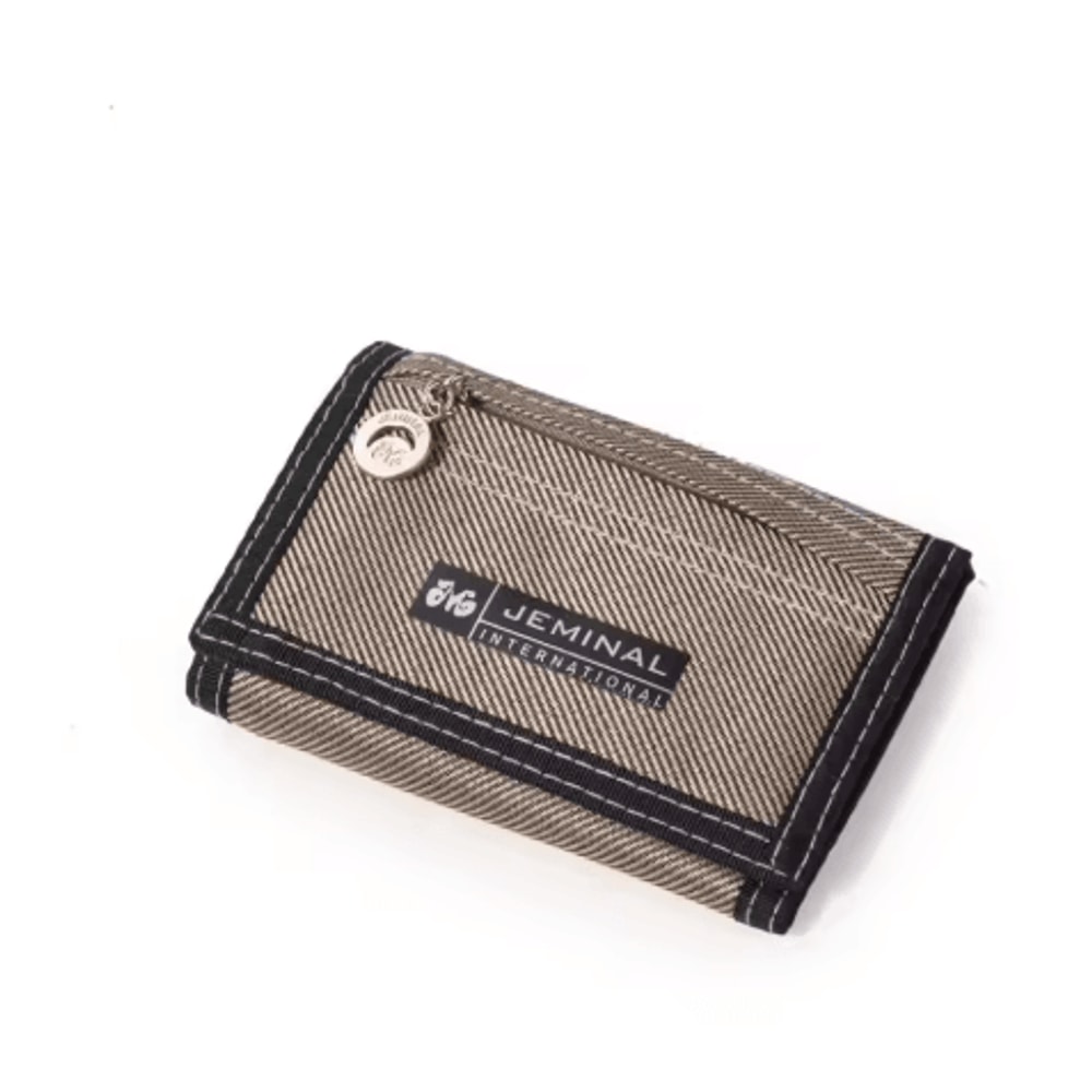 Canvas Trifold Wallet For Cash Cards Everyday Carry 4