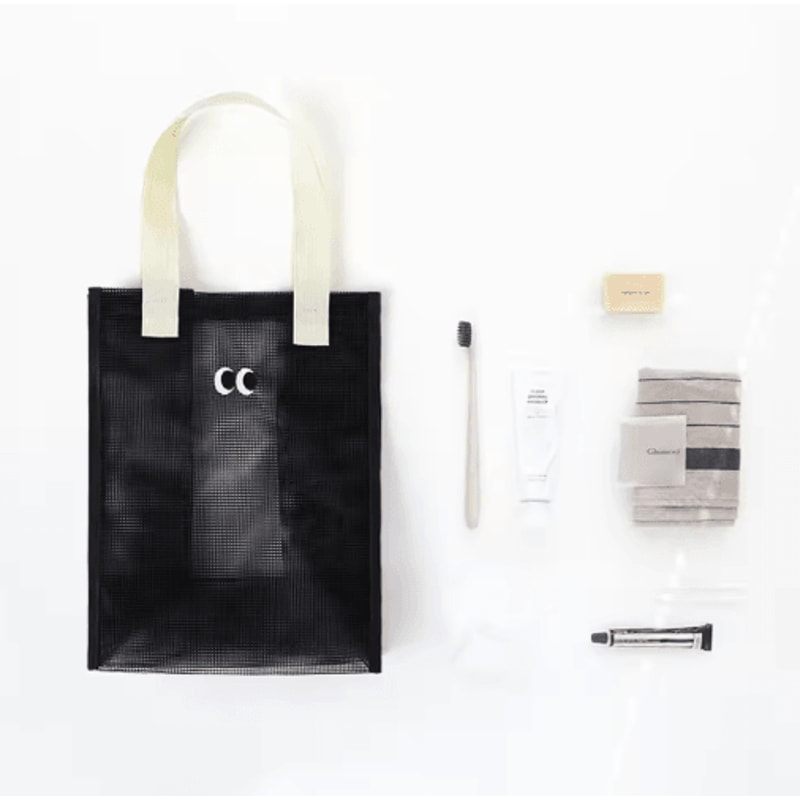 Large Capacity Mesh Travel Bag With Cartoon Big Eyes Design 8