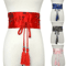 Vintage Floral Kimono Waist Belt With Satin Bow Design 8