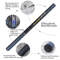 Ultralight Telescopic Fishing Rod For Stream Lake Carp Fishing 5