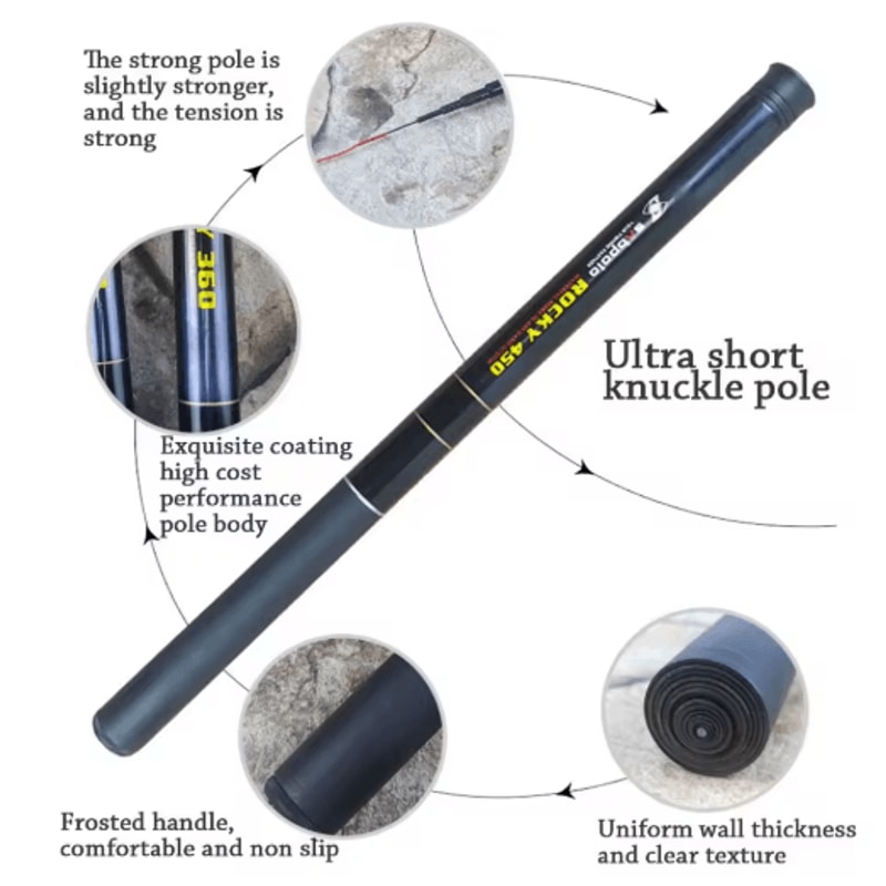 Ultralight Telescopic Fishing Rod For Stream Lake Carp Fishing 5