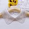Womens Double Layer Lace Detachable Collar Shawl With Pearl Embroidery 6