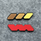 TriColor Front Grille Badge Emblem For Toyota Tacoma 4Runner Tundra 3