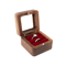 Elegant Wooden Ring Box For Engagement Wedding Anniversary Gifts 1