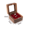 Elegant Wooden Ring Box For Engagement Wedding Anniversary Gifts 10
