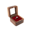 Elegant Wooden Ring Box For Engagement Wedding Anniversary Gifts 4