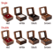 Elegant Wooden Ring Box For Engagement Wedding Anniversary Gifts 9