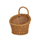 Handwoven Rattan Style Hanging Storage Basket With Handle 2