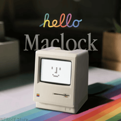retro digital alarm clock for students & desktop decor
