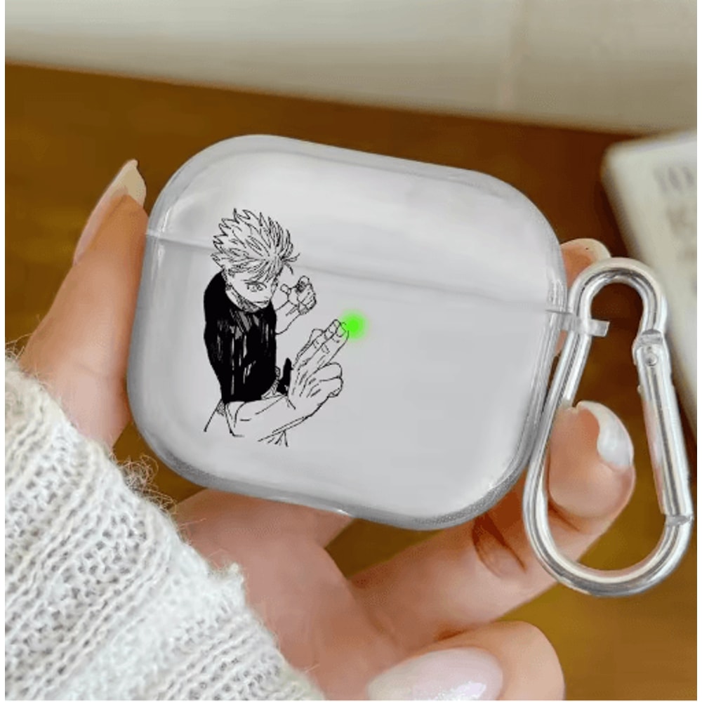 Gojo Satoru Anime AirPods Case For AirPods Pro AirPods 1234 1