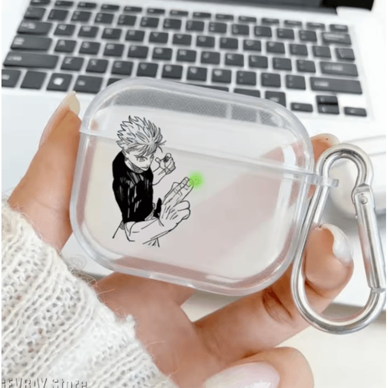 Gojo Satoru Anime AirPods Case For AirPods Pro AirPods 1234 7