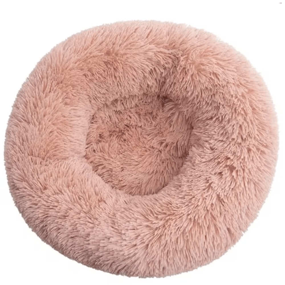 Super Soft Round Pet Bed For Dogs Cats Warm Plush Sleeping Bed 11