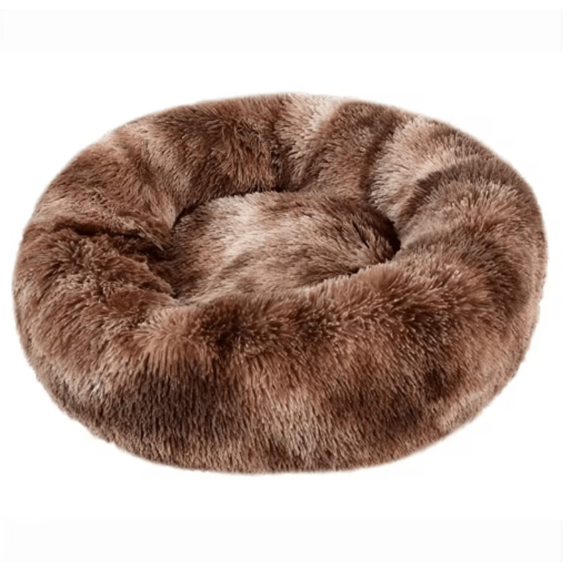 Super Soft Round Pet Bed For Dogs Cats Warm Plush Sleeping Bed 6