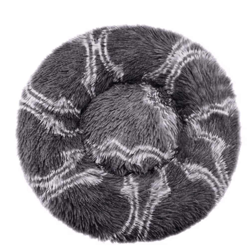 Super Soft Round Pet Bed For Dogs Cats Warm Plush Sleeping Bed 7