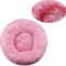 Super Soft Round Pet Bed For Dogs Cats Warm Plush Sleeping Bed 8
