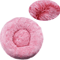 Super Soft Round Pet Bed For Dogs Cats Warm Plush Sleeping Bed 8