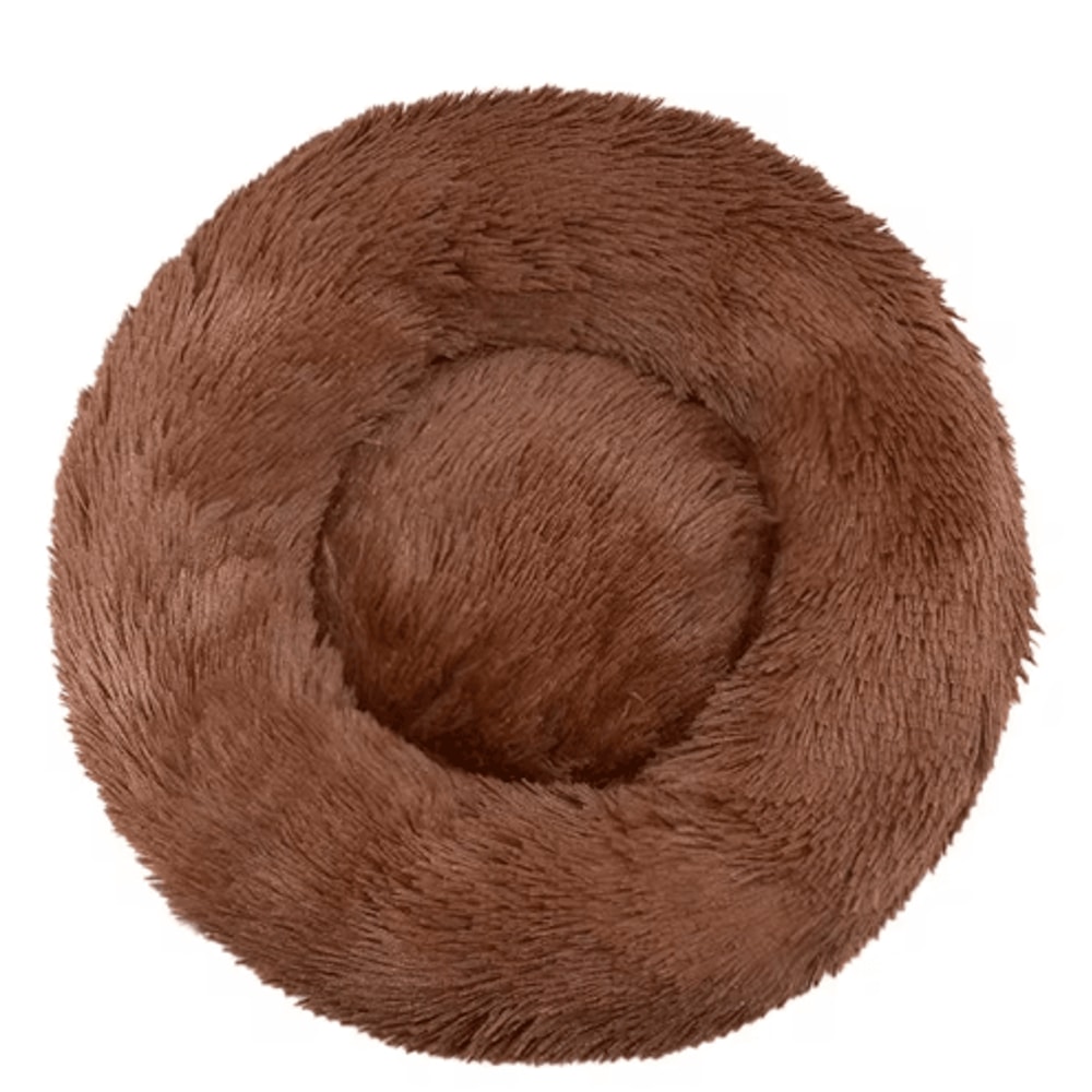Super Soft Round Pet Bed For Dogs Cats Warm Plush Sleeping Bed 15