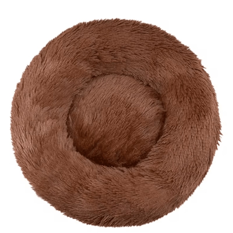 Super Soft Round Pet Bed For Dogs Cats Warm Plush Sleeping Bed 15
