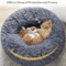 Super Soft Round Pet Bed For Dogs Cats Warm Plush Sleeping Bed 21