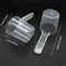 5PCS Transparent Pet Measuring Scoop Set With Scale 100ml Feeding Spoons 2
