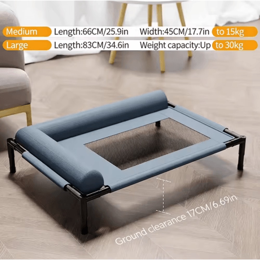 Raised Breathable Pet Bed For Medium Large Dogs And Cats 2