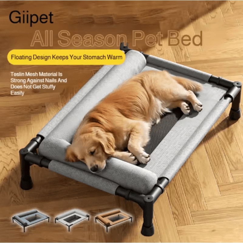 Raised Breathable Pet Bed For Medium Large Dogs And Cats 0