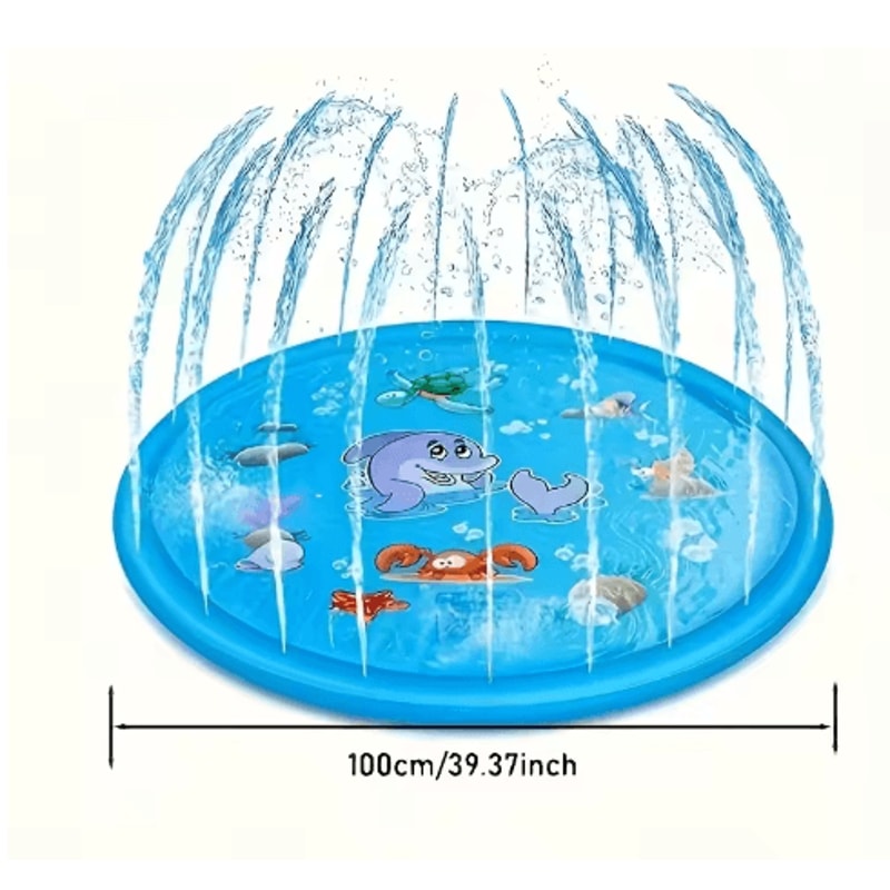 HeavyDuty Outdoor Pet Bath Cooling Splash Basin For Dogs 6
