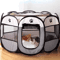 Portable Foldable Pet Playpen Tent For Dogs Cats 0