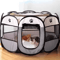 Portable Foldable Pet Playpen Tent For Dogs Cats 0