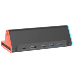4k tv dock station for nintendo switch 2 with usb-c & 100w charging