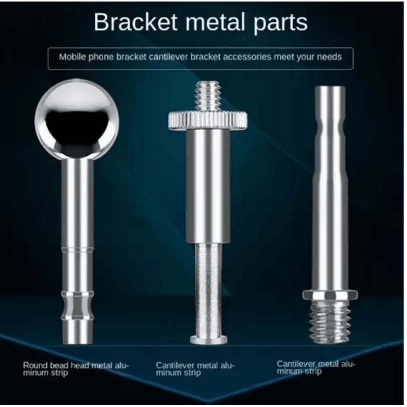 38 To 14 Metal Ball Head Adapter For Microphone Boom Arms 0