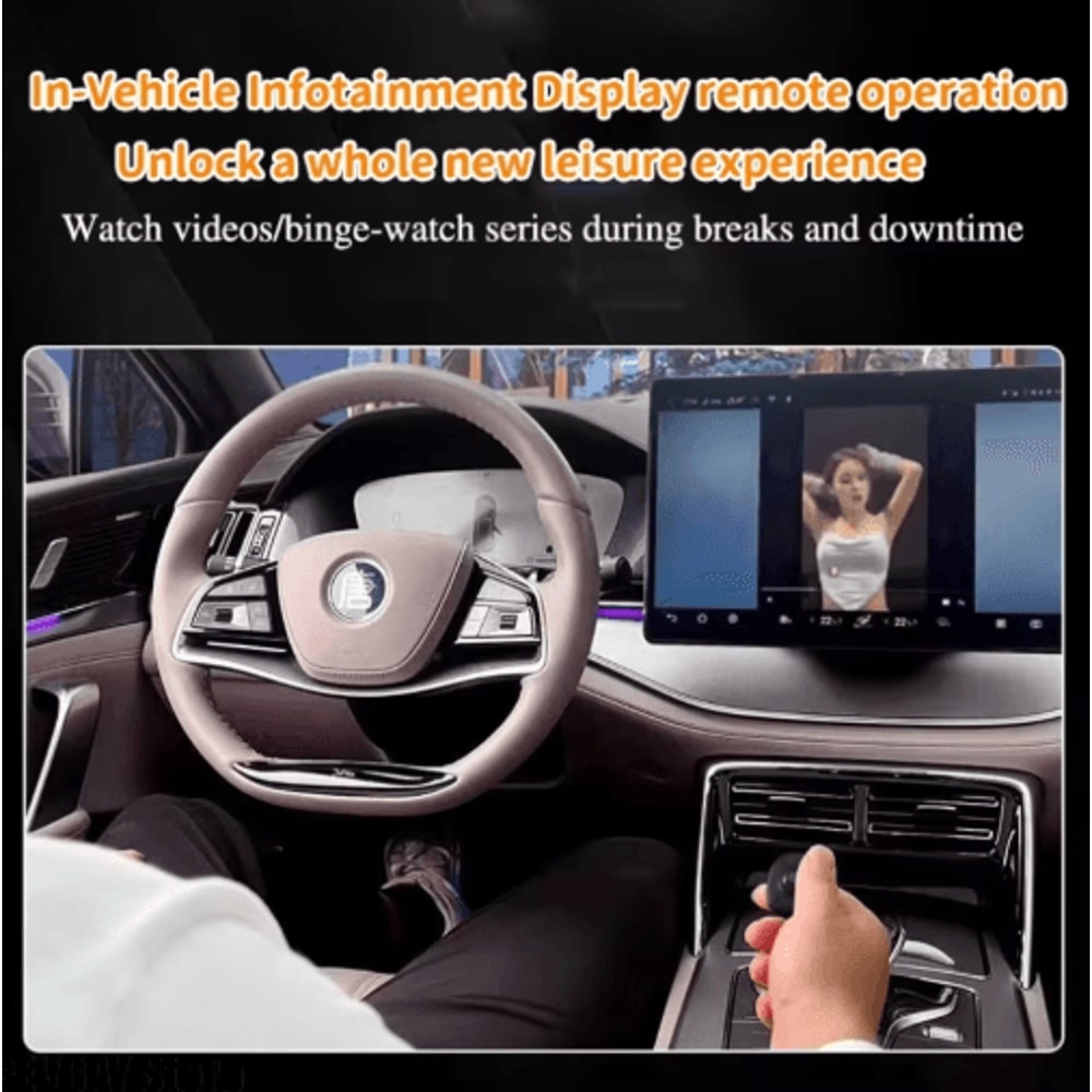Wireless Trackball Ring Mouse With Bluetooth 24G Remote Control 4
