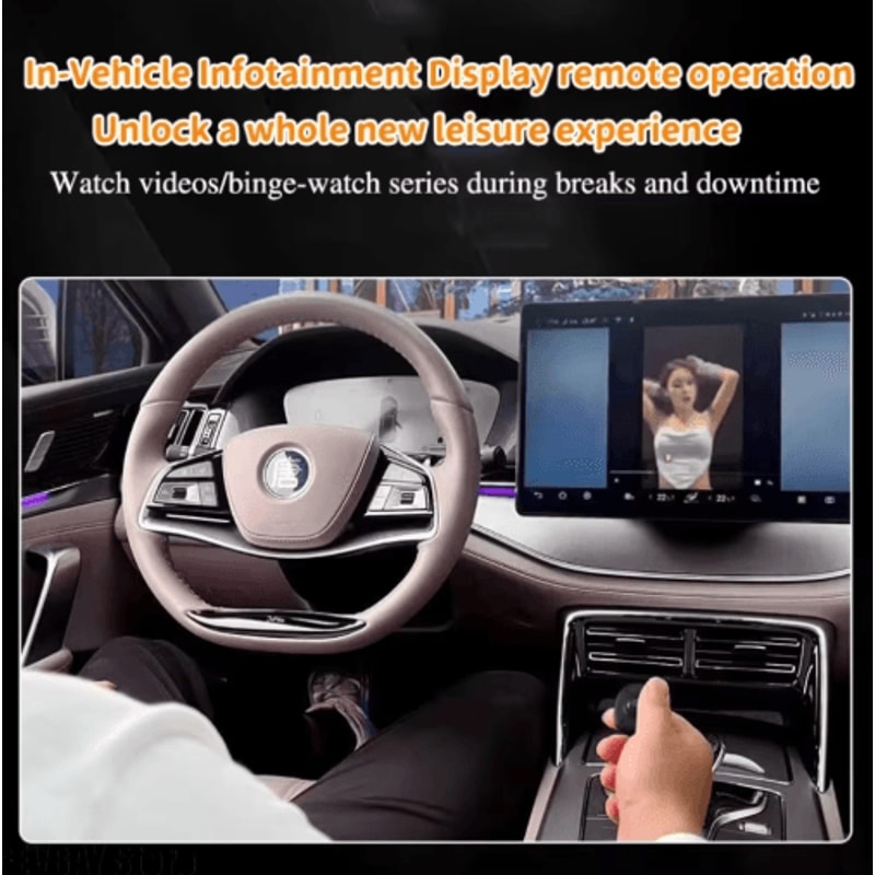 Wireless Trackball Ring Mouse With Bluetooth 24G Remote Control 4