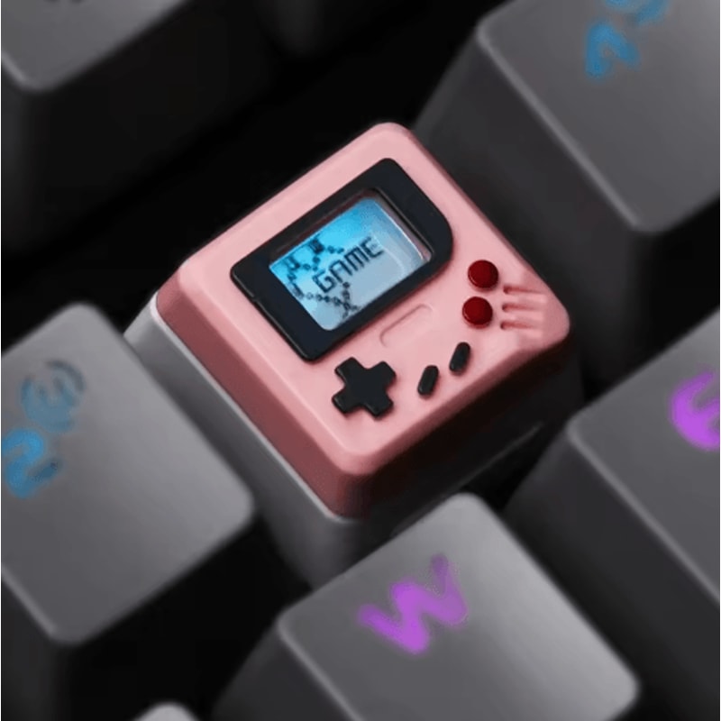 K04 Retro Transparent Game Console Keycap Set For Mechanical Keyboards 8