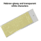 Transparent Hebrew Keyboard Stickers For Laptop Mechanical Keyboards 1