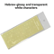Transparent Hebrew Keyboard Stickers For Laptop Mechanical Keyboards 1