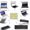 Transparent Hebrew Keyboard Stickers For Laptop Mechanical Keyboards 4