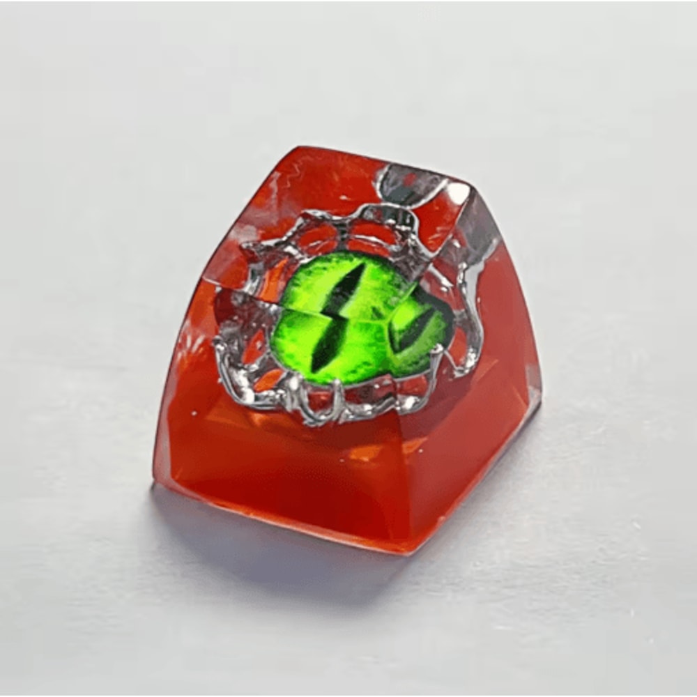 Halloween Evil Eyes Resin Keycaps 3D Artisan Custom Mechanical Keyboard Keycaps 2