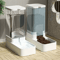 Automatic Gravity Dog Feeder Water Dispenser Set For Cats And Dogs 1