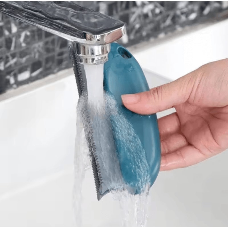 Pet Hair Remover Brush Reusable Pet Hair Cleaning Tool For Furniture Carpets Cars 5