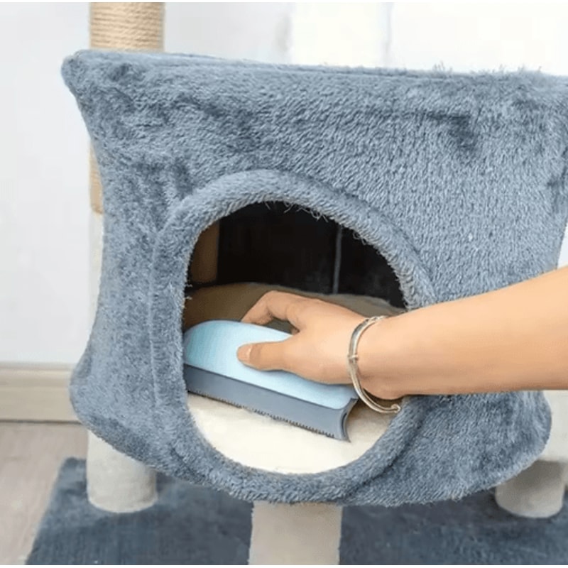 Pet Hair Remover Brush Reusable Pet Hair Cleaning Tool For Furniture Carpets Cars 6