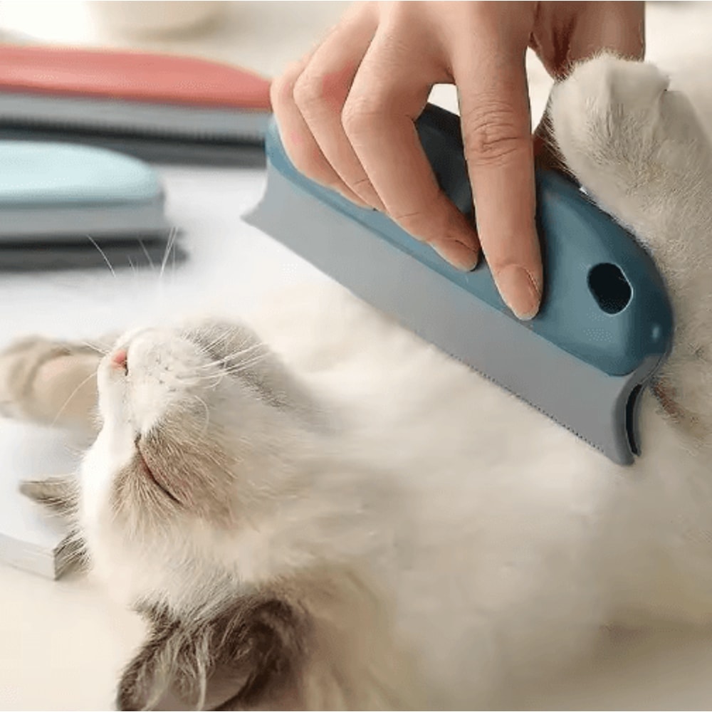 Pet Hair Remover Brush Reusable Pet Hair Cleaning Tool For Furniture Carpets Cars 7