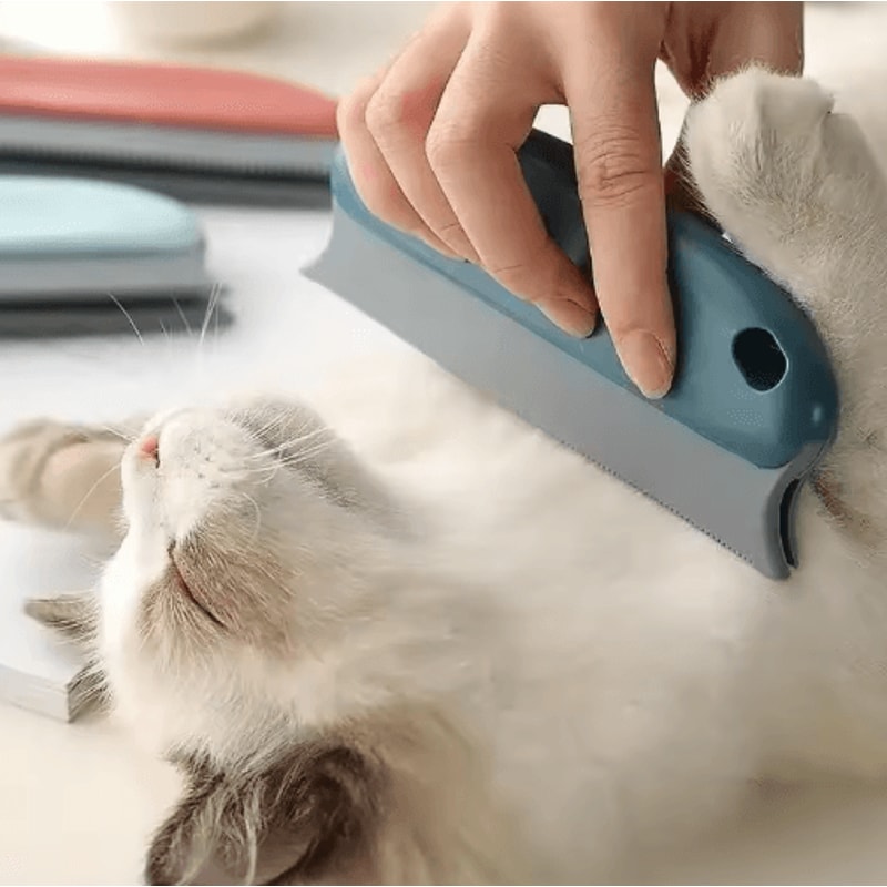 Pet Hair Remover Brush Reusable Pet Hair Cleaning Tool For Furniture Carpets Cars 7