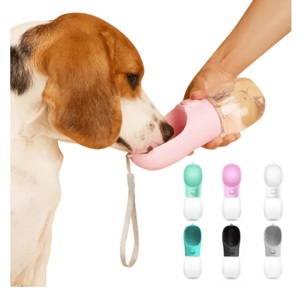 Portable Dog Water Bottle Leakproof Travel Water Dispenser For Dogs Cats 0