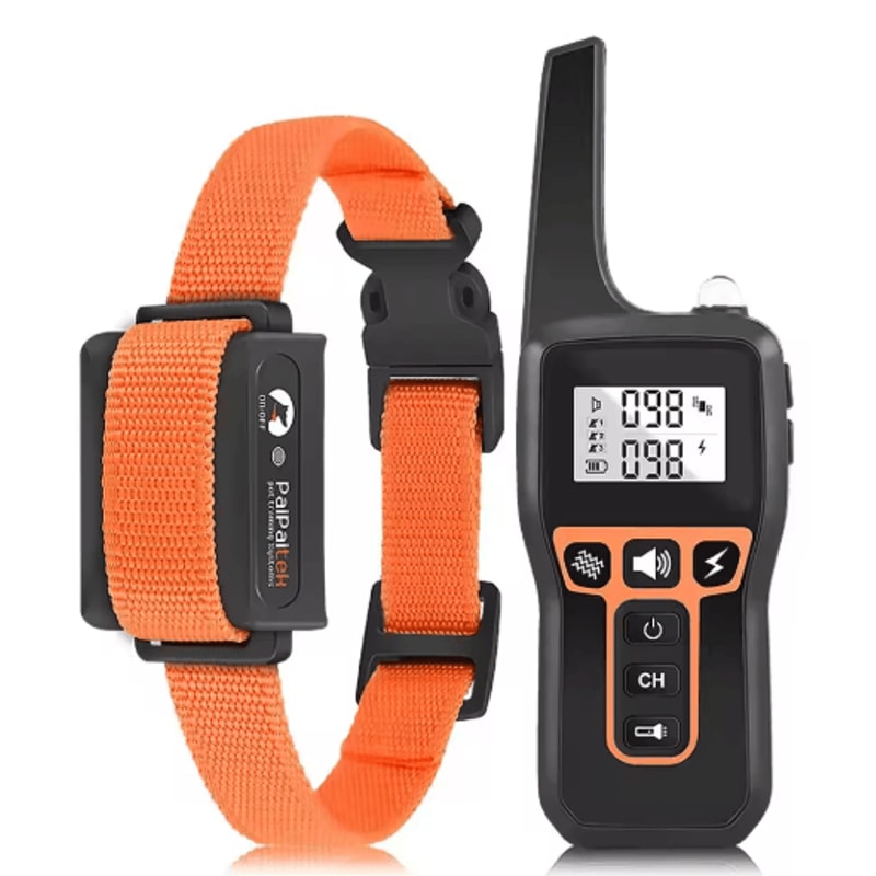 1000M Waterproof Dog Training Collar With Remote Auto Bark Control 2